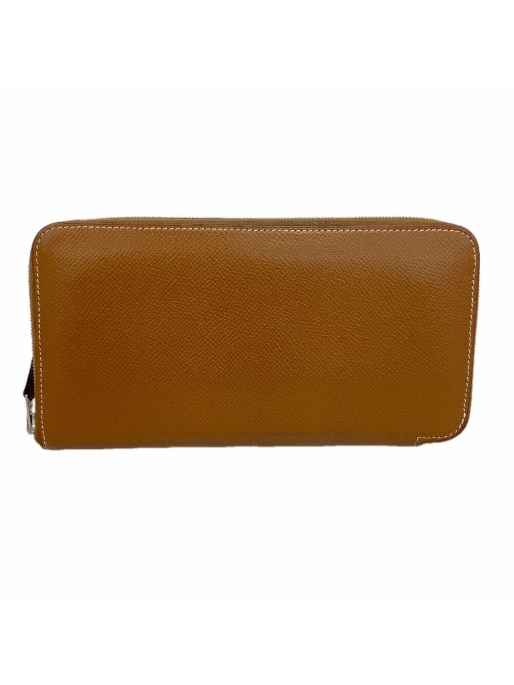 Hermes Wallet Azap Long Veau Epsom Gold Silver